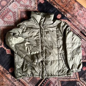Madewell Green Puffer Jacket